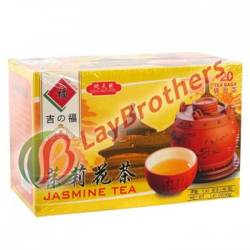 JZF JASMINE TEA BAG  吉之福茉莉花茶包20包  40GX20   41566
