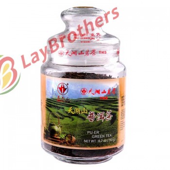 THS PU ER TEA 天湖山普洱茶-玻璃瓶 190G   41673