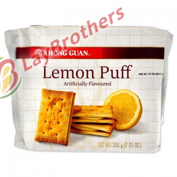 KG LEMON PUFF  康元柠檬饼   200G   51700